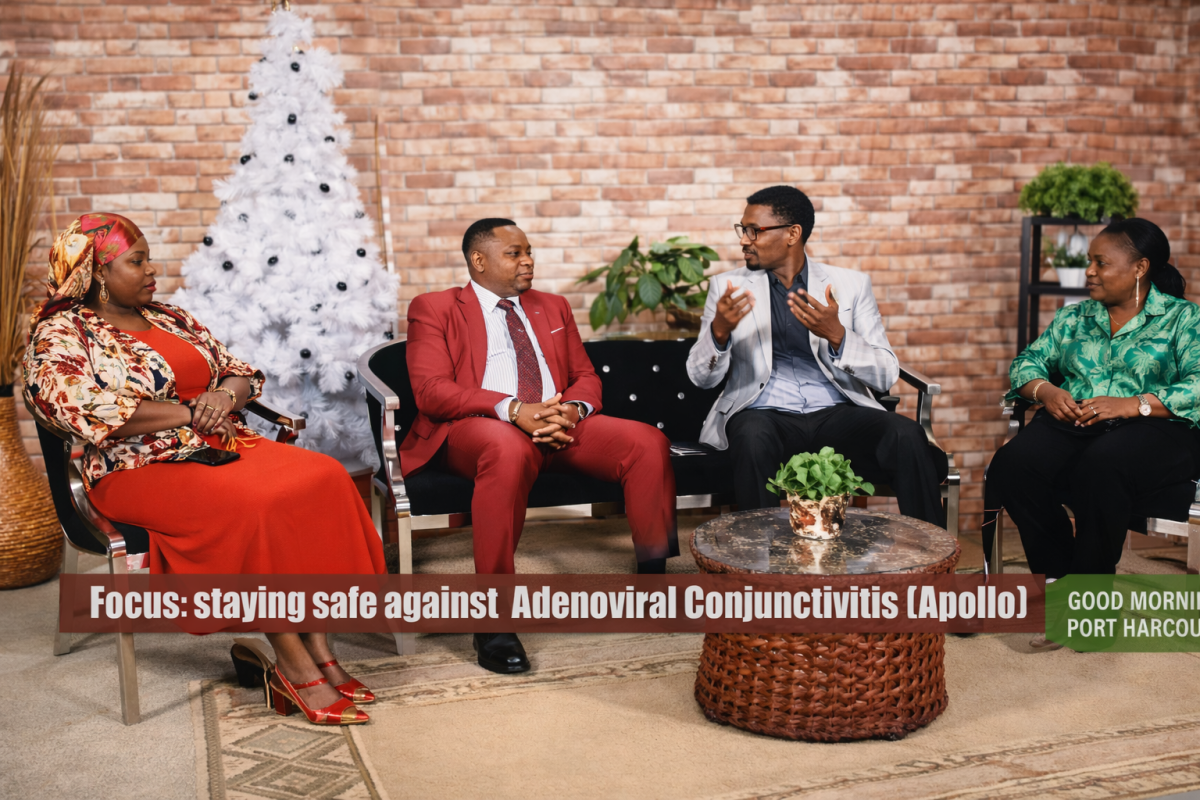 Health Sensitization Talk on Apollo on NTA Port Harcourt